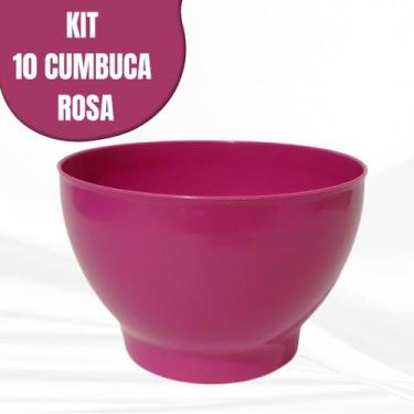 Imagem de Cumbuca Tigela Vasilhas Pote 700ml Kit 10 und Petiscos Caldos Sorvete 