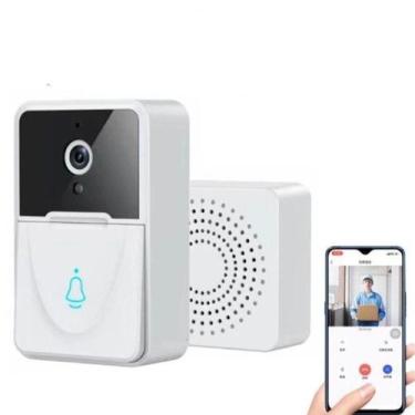 Imagem de Campainha Eletrônico Doméstico Câmera Hd 1080P Porta Wi-Fi - Bellator