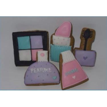 Imagem de Biscoito Decorado de Mel Maquiagem - Dona Maria Biscoiteria 