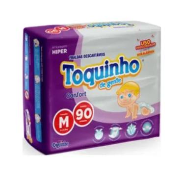 Imagem de Fralda Infantil Toquinho Confort Sec Embalagem Hiper, M