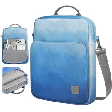 Imagem de Dadanism Bolsa de transporte para tablet de 9-11 polegadas com alça de ombro para iPad (A16) 11 polegadas, iPad 10ª geração Air 5/4, i-Pad Air/Pro 11 polegadas, i-Pad 9/8/7ª 10,2 polegadas, Galaxy Tab