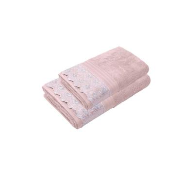 Imagem de Jogo de Toalhas Gigante Nadine 2 Pç Algodão Egípcio Buettner