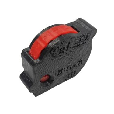 Imagem de Carregador de Munição Beeman PCP 5.5, Preto com Vermelho, Acessório para Arma de Pressão