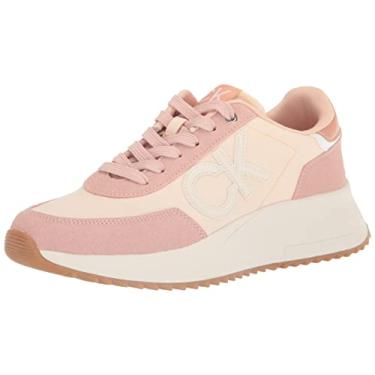 Imagem de Calvin Klein Tênis feminino Piero, Rosa suave Multi 660, 5