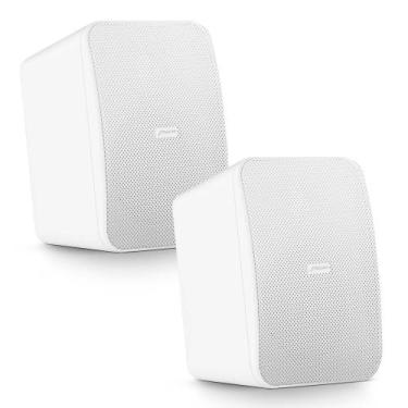 Imagem de Par Caixas Acústicas Outdoor Frahm CS 5 Passiva 80w Rms 8 Ohms Branca 
