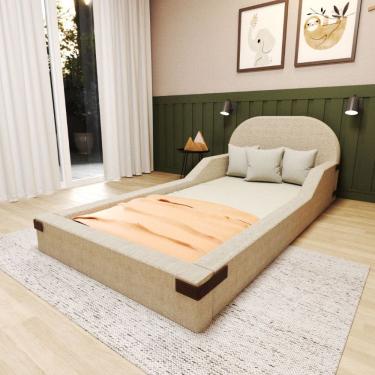Imagem de Cama Infantil Montessoriana Solteiro Afeto Bramov