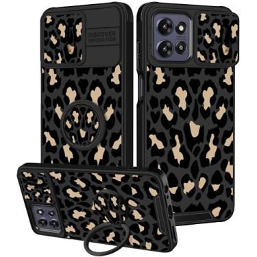 Imagem de Goocrux Capa para Moto G Power 5G 2025, para Moto G Play 2025 - Capa para celular feminina e meninos com design fofo para câmera deslizante com suporte de anel para Motorola G Power 5G 2025/G Paly