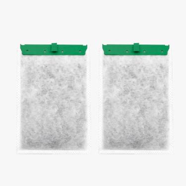 Imagem de Pacote com 2 cartuchos de filtro médios para aquário compatíveis com filtros Whisper 10i IQ10 PF10