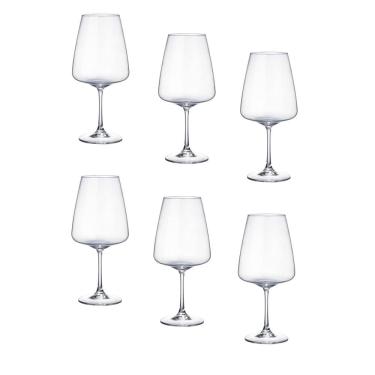 Imagem de Taça para vinho de cristal corvus 750ml 6 peças bohemia