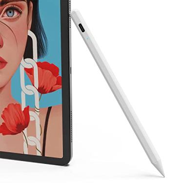 Imagem de Caneta Stylus para iPad, caneta digital Palm Rejection compatível com iPad Pro 11/12.9 (modelos 2018-2022), iPad Air 3/4/5, iPad 6/7/8/9, iPad mini 5/6 para desenho e escrita