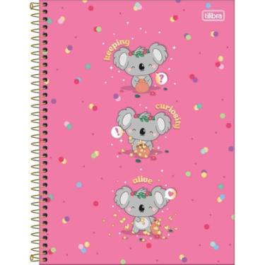 Imagem de Caderno Mellow Universitário Espiral TILIBRA - 1 Matéria 80 Folhas (Koala)