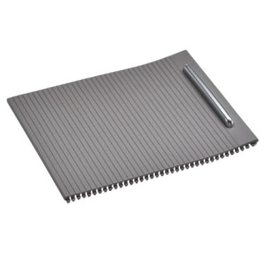 Imagem de Yoegerery Apoio de braço interno console central suporte de copo capa de persiana com zíper compatível com VW Magotan CC Passat B6 B7 (marrom)