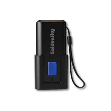 Imagem de Goldensky Suporte de Parede para Mini Leitor de Código de Barras SU-Z1, PLA Premium Preto Fosco, 52x30,7x48,6mm, Fixação com Fita Dupla Face