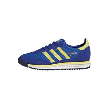 Imagem de adidas Tênis masculino Selubl/Pursul SL 72 RS Semi Lucid BluePure Enxofre/Azul 12,5 EUA, Preto, 4 Wide