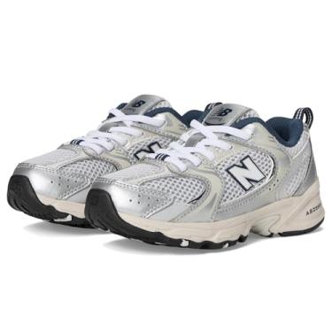 Imagem de New Balance Tênis infantil unissex 530 Bungee (criança pequena), Verão nevoeiro/nuvem Nimbus, 12.5 Little Kid