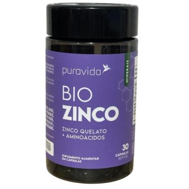 Imagem de Bio Zinco  Zinco Quelato + Aminoácidos  Puravida