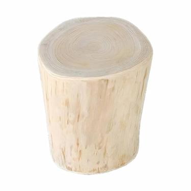 Imagem de Suportes cilíndricos de madeira maciça para esculturas, pedestal de pano de fundo de casamento, base de exibição de mesa de sobremesa de festa, sem necessidade de montagem, decoração de casa (30 x 45