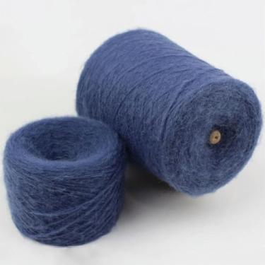 Imagem de JGHITROME Mohair fio de lã de caxemira fio de crochê fofo 250 g pelúcia fina mohair lã crochê fio de tricô orgânico chique linha de tecelagem de costura manual (5)