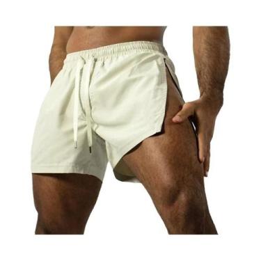 Imagem de Shorts De Corrida Masculinos De Secagem Rápida Para Academia E Praia, 