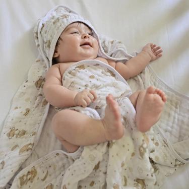 Imagem de Toalha de Banho Soft para Bebê 70 cm x 70 cm Bublim