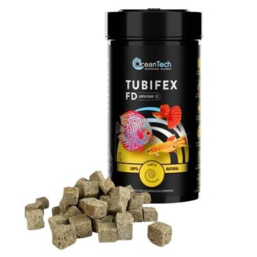 Imagem de Tubifex Fd 10g Liofilizada OceanTech Peixe Betta Guppy Ração - Ocean T