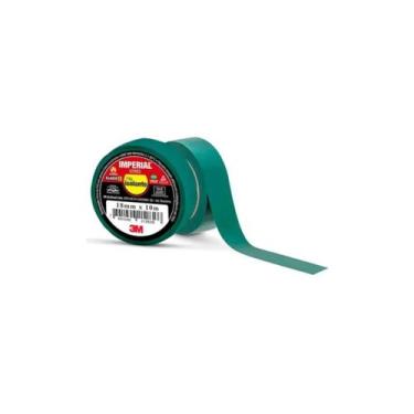 Imagem de Fita Isolante Verde 18MMX10M Imperial 3M Unica, Unica, Único