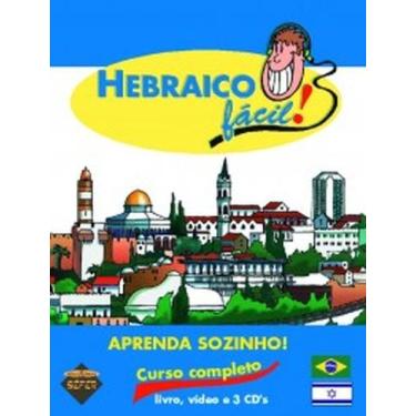 Imagem de Hebraico fácil!: curso completo: livro, vídeo e 3 CD''s - SEFER, 3