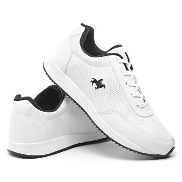 Imagem de Sapatenis Masculino Branco Tênis Casual Polo Vili para Dia a Dia-Masculino