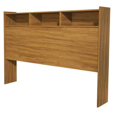 Imagem de Cabeceira Casal 3 Nichos MDF 145 cm Melissa Decmade