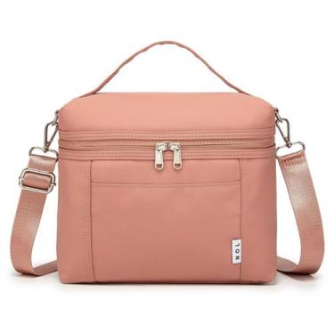 Imagem de Lancheira isolada NOL Natural Organic Lifestyle Rosa escuro