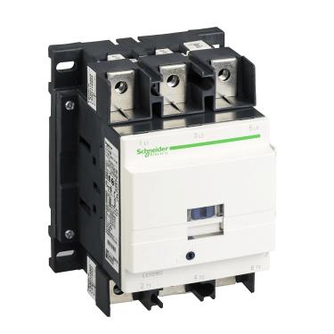 Imagem de Contator Tripolar 150A 220Vca 50/60Hz 1NA+1NF Cód. LC1D1506M7 – Schneider