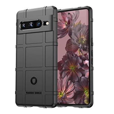 Imagem de YUNCHAO Caixa de telefone Para o Google Pixel 7 Pro Cobertura completa TPU à prova de choque da caixa capa para celular