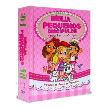 Imagem de Bíblia Infantil Ilustrada Crianças Evangélicas Menina Menino