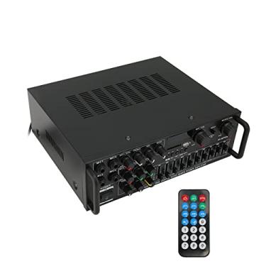Imagem de Amplificador de áudio Estéreo, Casa Compacto Clear Sound Rádio FM 300 W EQ Equalizador Plug and Play (Plugue UE 220V)