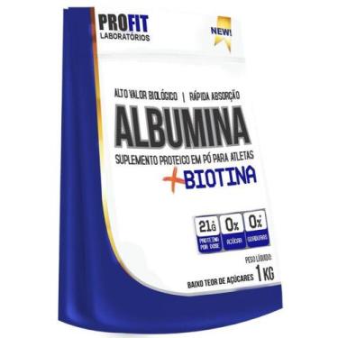 Imagem de Albumina - Refil Stand-Up 1,0 Kg - Baunilha - Profit