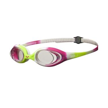 Imagem de arena Spider Jr Youth Swim Goggle, Lime Fuchsia, White, Clear