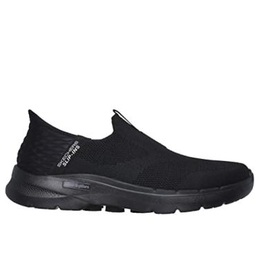 Imagem de Skechers Tênis masculino Gowalk 6 Slip ins Athletic Slip-On | Tênis casual com espuma viscoelástica, Preto, 38