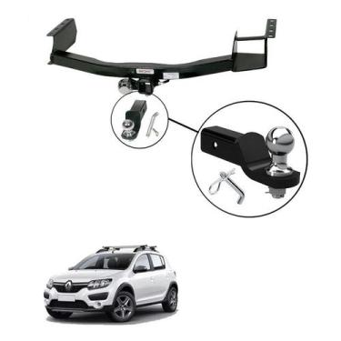 Imagem de Engate Reboque Sandero Stepway 2014 2015 2016 Transbike - Enforth