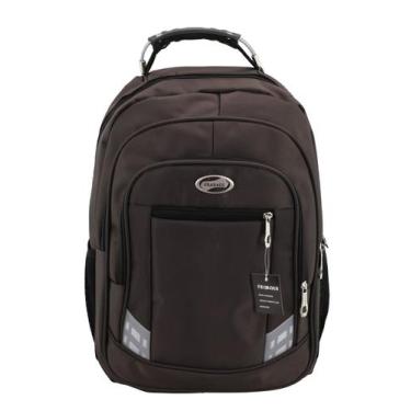 Imagem de mochila notebook c/ faixa refletiva motoqueiro 2010 - FRABAGS , Marrom