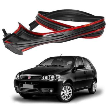 Imagem de Pingadeira Flexível Auto Colante Palio 4 Portas 1996 Á 2011 - Top Mix,