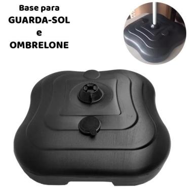 Imagem de Base Guarda Sol Ombrelone Wind Banner Suporte Para Hastes Piscina Prai