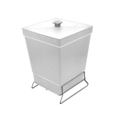 Imagem de Lixeira com Suporte - Stolf, Branco