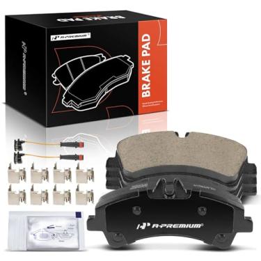 Imagem de A-Premium Conjunto de pastilhas de freio a disco de cerâmica traseiras compatível com Mercedes-Benz Sprinter 3500 2010-2013/2015-2018 e Freightliner Sprinter 3500 2007-2018 e Dodge Sprinter 3500