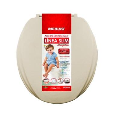 Imagem de Tampa Pra Vaso Sanitário Almofadado Deca Oval 1.6gpf 6.0lpf - Mebuki, 