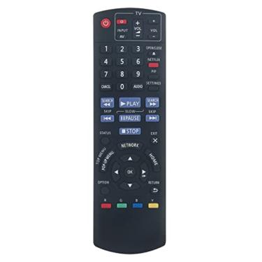 Imagem de Controle remoto de substituição N2QAYB000734 IR6 adequado para leitor de Blu-ray Disc Panasonic DMP-BD77 DMP-BD87 DMP-BD871 DMP-BD875 DMP-BD77PC DMP-BD87PC DMP-BD77P DMP-BD87P DMP-DB87P-K DMP-BD87P-K
