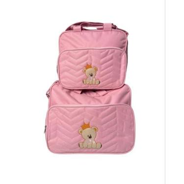 Imagem de Kit bolsa 2 peças, bolsa maternidade e bolsa frasqueira - HYNO BABY, R