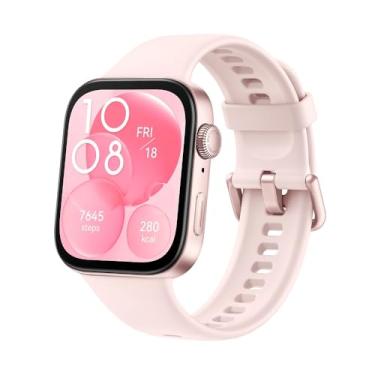 Imagem de SmartWatch, HUAWEI WATCH FIT 3, Tela AMOLED de 1,82", Design Ultra-fino, Monitoramento Completo de Exercícios, Gerenciamento Abrangente da Saúde, Compatível com iOS e Android, Rosa