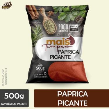 Imagem de Páprica Picante Tempero Linha Premium 500g Saboroso - Mais Temperos