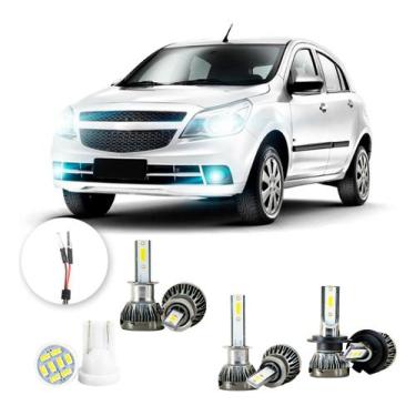 Imagem de Ultra Led Nano 22000lm Chevrolet Agile 2010-2011 H1 H7 H3 - LUXLED y3,