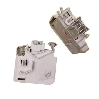 Imagem de Interruptor de trava de porta compatível com máquina de lavar tambor Bosch SIEMENS IQ500 IQ300 IQ700 peças EMZ(WHITE)